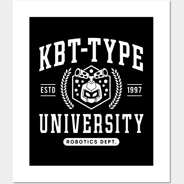 Kbt Type University Emblem Wall Art by Lagelantee